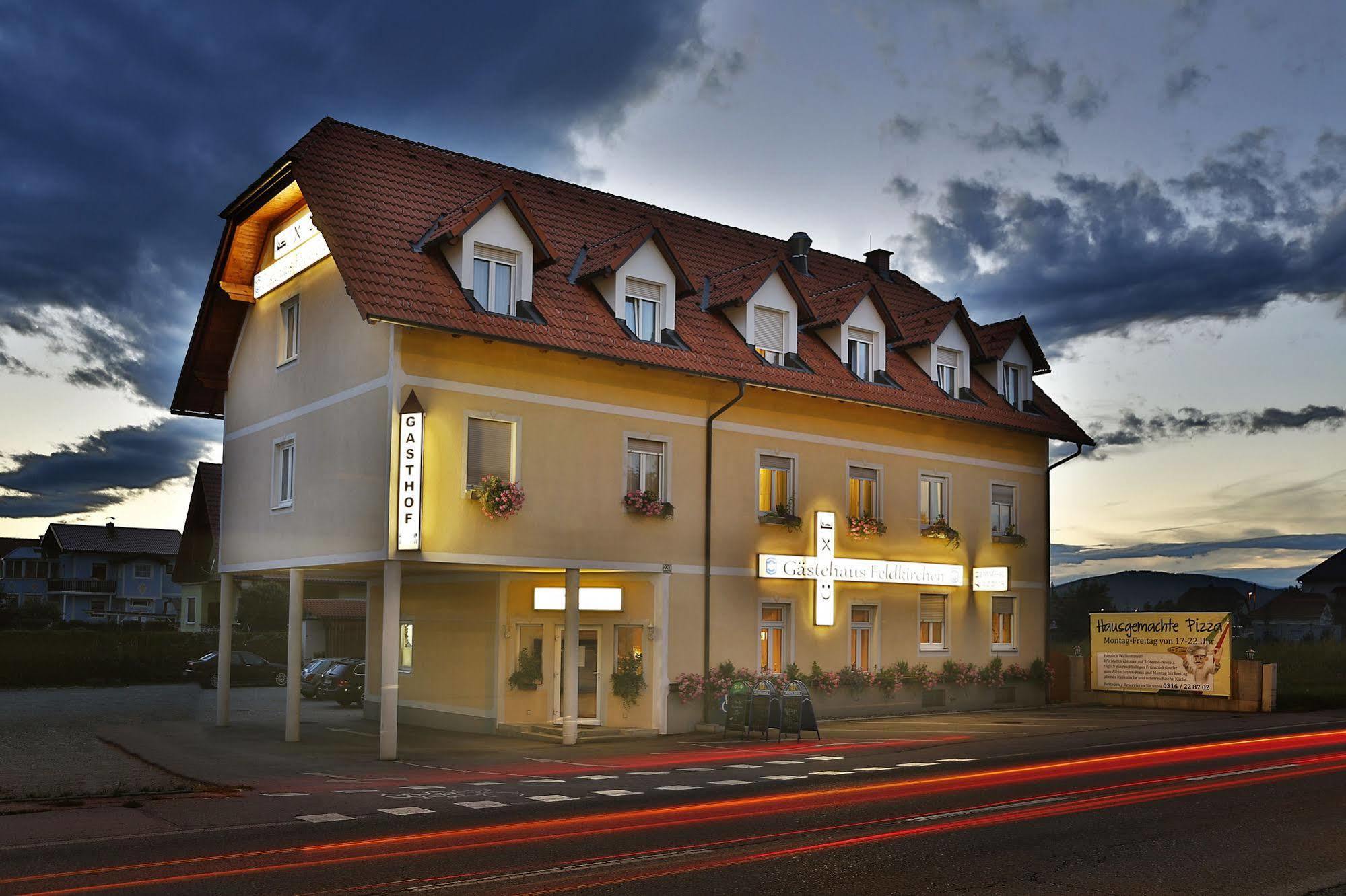 Restaurant Gaestehaus Feldkirchen Feldkirchen bei Graz Dış mekan fotoğraf